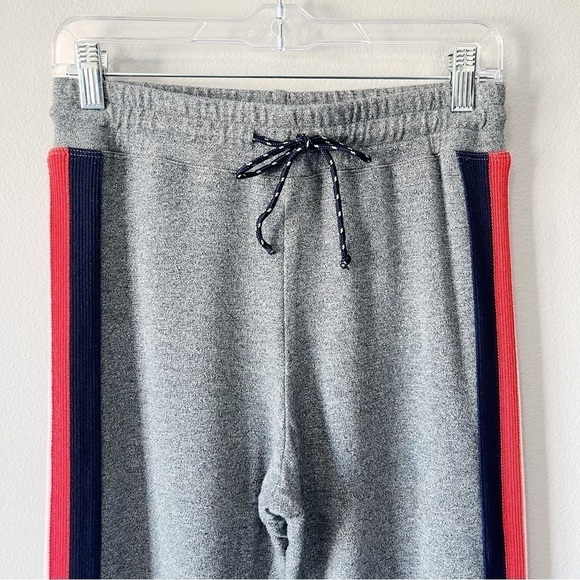 Sundry Side Stripe Jogger Pants Heather Grey Size 0/XS Drawstring - Picture 5 of 11